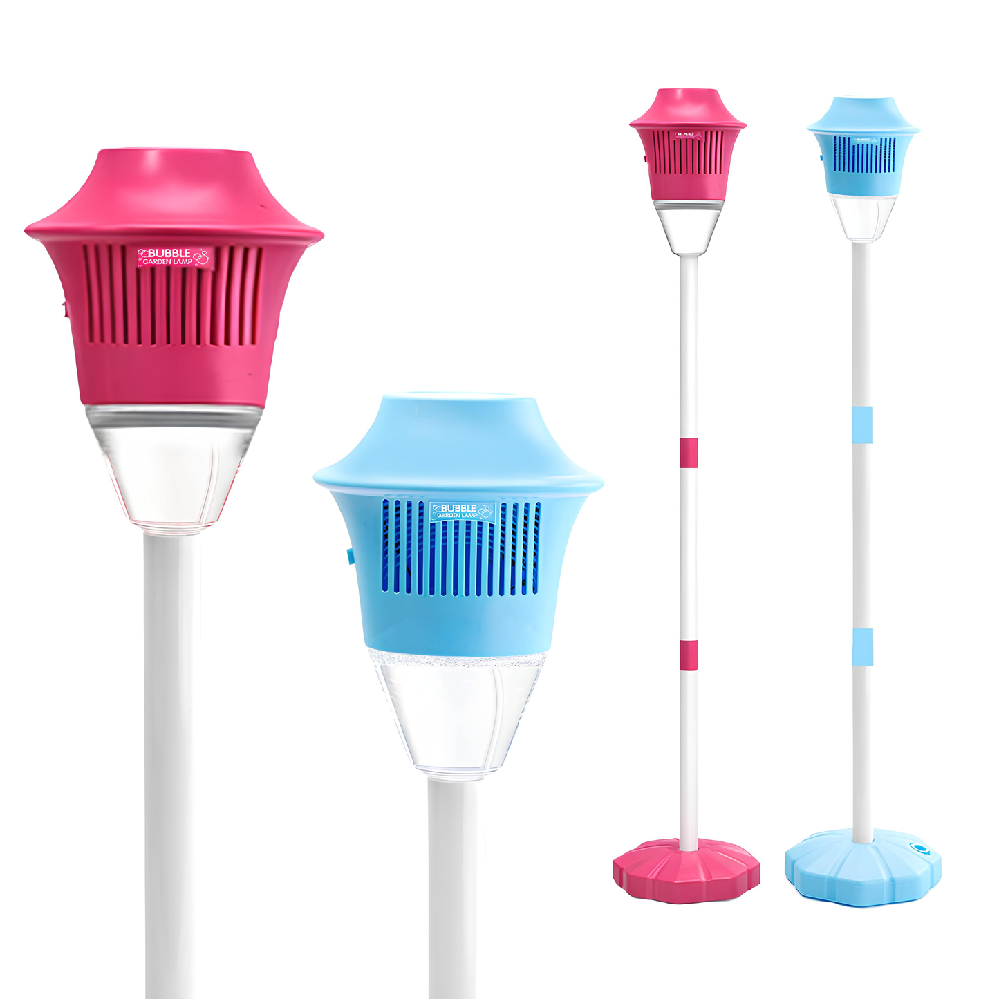 ✨ One-Button Bubble Machine – LED Lights, Day & Night Fun, for Kids & Parties