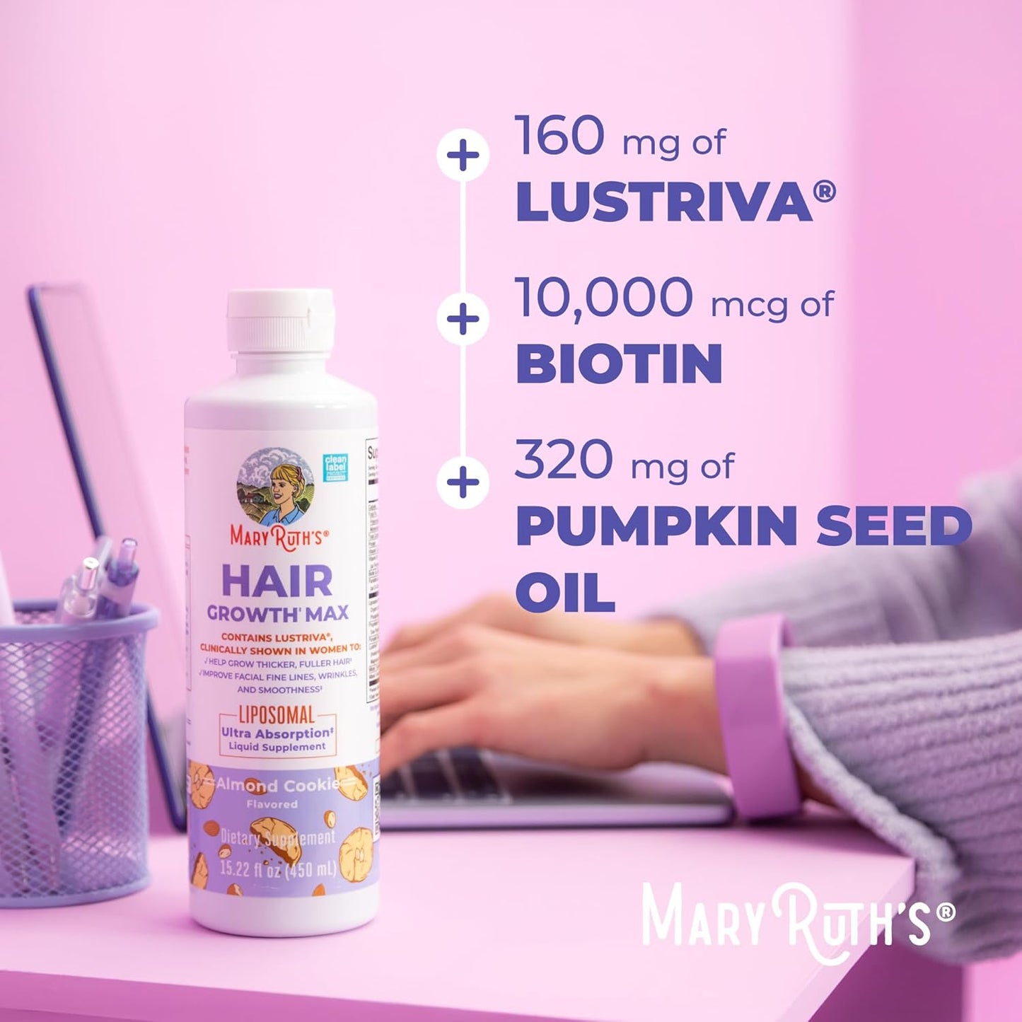 Visibly Thicker Hair & Smoother Skin in Just 3 Weeks