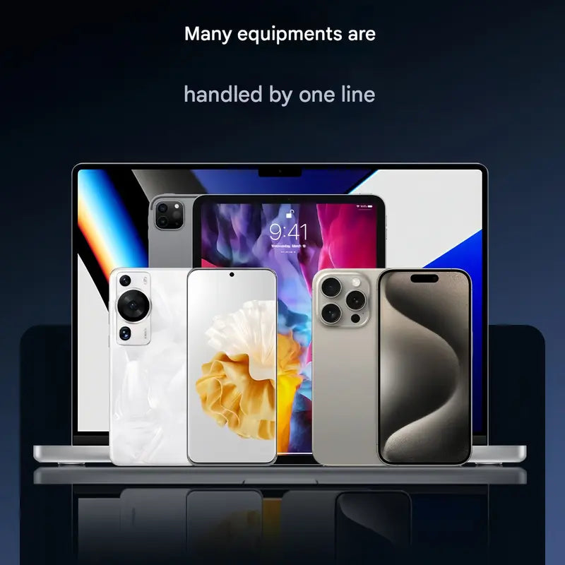 ⏰LAST DAY OF SALE🎁JAXVOLT 240W Super Fast Charging 2-in-1 Charging Cable & Phone Stand