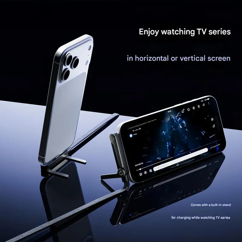 ⏰LAST DAY OF SALE🎁JAXVOLT 240W Super Fast Charging 2-in-1 Charging Cable & Phone Stand