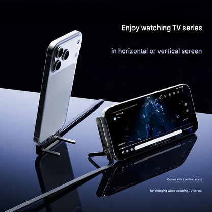 ⏰LAST DAY OF SALE🎁JAXVOLT 240W Super Fast Charging 2-in-1 Charging Cable & Phone Stand